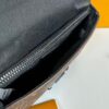 Louis Vuitton S-Lock Sling Monogram Macassar Black For Men, Men's Bags, Crossbody Bags 8.3in/21cm LV M45807 - Image 9