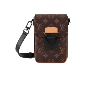 Louis Vuitton S-Lock Vertical Wearable Wallet Brown For Men 19cm/ 7.5 in