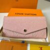 Louis Vuitton Sarah Wallet Combines Monogram Empreinte Rose Ballerine Pink For Women, Women's Wallet 19cm LV M61291 - Image 8
