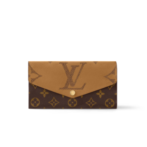 Louis Vuitton Sarah Wallet Monogram and Monogram Reverse Canvas For Women, Women's Wallets 7.5in/19cm LV M80726