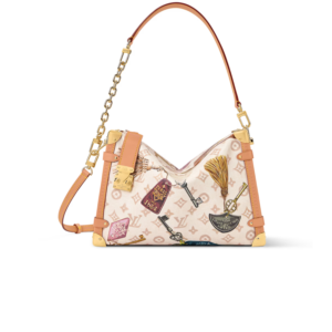 Louis Vuitton Side Trunk GM Shoulder Bag 11.8in/ 30cm Getaway Gold Hardware M29355