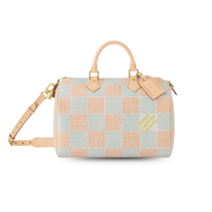 Louis Vuitton Speedy 40 Bandouliere Top Handle Bag 15.7in/ 40cm White Gold Hardware For Men N40689