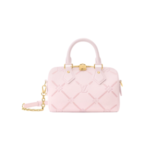 Louis Vuitton Speedy Bandouliere 20 Top Handle Bag 8.1in/ 20.5cm Light Bliss Couture Gold Hardware For Women M28529