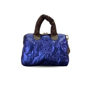 Louis Vuitton Speedy Bandoulière 25 Bag Blue For Women 9.8n/25cm
