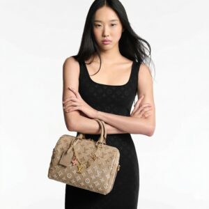 Alternative view of Louis Vuitton Speedy Bandouliere 25 Top Handle Bag 9.8in/ 25cm Light Brown For Women