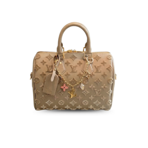 Louis Vuitton Speedy Bandouliere 25 Top Handle Bag 9.8in/ 25cm Light Brown For Women