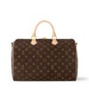 Louis Vuitton Speedy Bandouliere 35 Top Handle Bag 13.8in/ 35cm Brown Gold Hardware For Women M46981 - Image 4