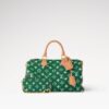 Louis Vuitton Speedy P9 Bandouliere 40 Top Handle Bag 15.7in 40cm Green Gold Hardware For Men M24417 - Image 4