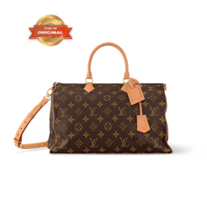 Louis Vuitton Speedy P9 Bandouliere 50 Top Handle Bag 19.7in/ 50cm Brown Monogram Gold Hardware For Men M46962