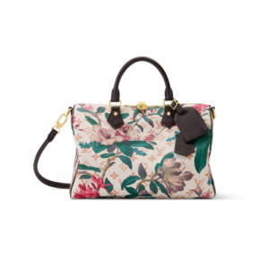 Louis Vuitton Speedy Soft 30 Top Handle Bag 11.8in/ 30cm Monogram Dune Gold Hardware For Women M29066