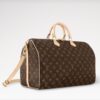 Louis Vuitton Speedy Bandouliere 40 Top Handle Bag 15.7in/ 40cm Brown Monogram Gold Hardware For Women M46982 - Image 4