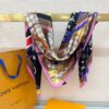 Louis Vuitton Strap And Trunk Square 90 Scarf Black For Women M97865 - Image 8