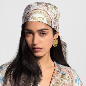 Alternative view of Louis Vuitton Summer Garden Shawl Beige For Women M98415