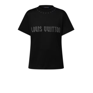 Louis Vuitton Signature Stud T-Shirt Black For Women