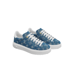 Louis Vuitton Time Out Sneakers Blue For Women