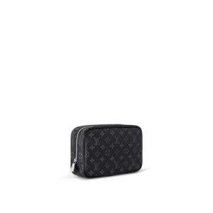 Alternative view of Louis Vuitton Toilet Pouch GM Bag Black For Men 10.2in/26cm M46578