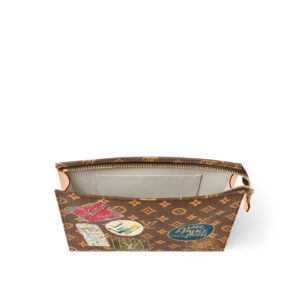 Alternative view of Louis Vuitton Toiletry Pouch Wallet Brown 7,9in/20cm M83487