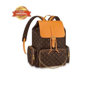 Louis Vuitton Trio Backpack Monogram Canvas By Virgil Abloh For Men 17.3in/44cm LV M44658