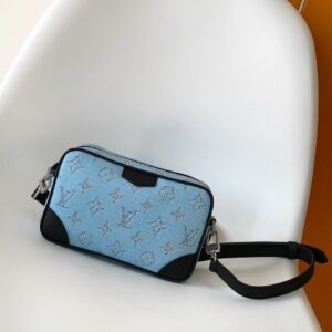 Alternative view of Louis Vuitton Trocadéro Wearable Wallet Blue For Men 20cm/7.9in - M14684