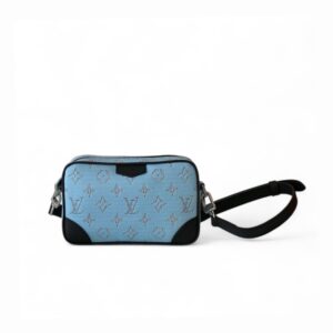Louis Vuitton Trocadéro Wearable Wallet Blue For Men 20cm/7.9in - M14684