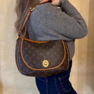 Alternative view of Louis Vuitton Tulum PM Crossbody Bag Bag 11.8in/ 30cm Brown Monogram Gold Hardware For Women M40076