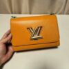 Louis Vuitton Twist MM Epi Gold Miel Brown For Women, Women’s Bags, Shoulder And Crossbody Bags 9.1in/23cm LV M59686 - Image 2