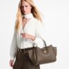Louis Vuitton Vendome PM Tote Bag 11.2in/ 28.5cm Taupe Gold Hardware For Women M27040 - Image 2