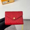Louis Vuitton Victorine Wallet Scarlet Red For Women, Women's Wallet 4.7in/12cm LV M63701 - Image 2