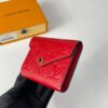 Louis Vuitton Victorine Wallet Scarlet Red For Women, Women's Wallet 4.7in/12cm LV M63701 - Image 5