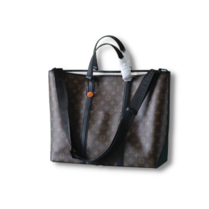 Week End Tote Monogram Macassar Brown For Men 14.6in/37cm M45734
