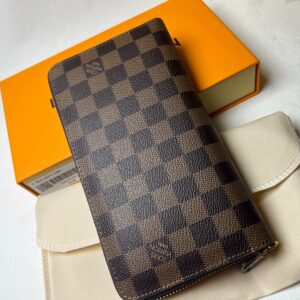 Alternative view of Louis Vuitton Zippy Wallet Canvas Brown For Women, Women's Wallet 7.7in/ 19.5cm