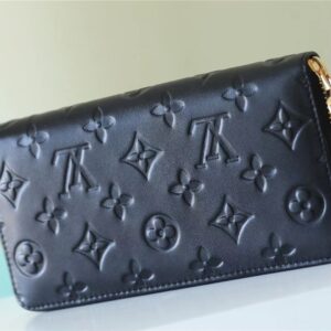 Alternative view of Louis Vuitton Zippy Wallet Monogram Embossed Black For Women 8.1in/20cm M81510