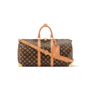 Louis Vuitton Keepall Trunk 45 Travel Bag 17.7in/ 45cm Ebene Monogram Origine Gold Hardware M28339
