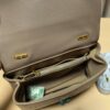 Louis Vuitton Madeleine BB Monogram Empreinte Dove Gray/ Creme Beige For Women, Women's Handbags, Shoulder and Crossbody Bags 9.4in/24cm LV - Image 5