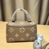 Louis Vuitton Madeleine BB Monogram Empreinte Dove Gray/ Creme Beige For Women, Women's Handbags, Shoulder and Crossbody Bags 9.4in/24cm LV - Image 3