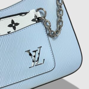 Alternative view of Louis Vuitton Marelle Epi Bleu Nuage Blue For Women Bags 9.8in/25cm LV M59486