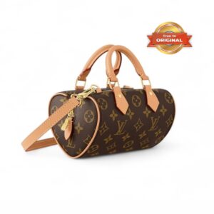 Alternative view of Louis Vuitton Nano Speedy Dating Top Handle Bag 7.1in/ 18cm Brown Gold Hardware For Women M13226