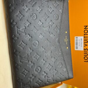 Alternative view of Louis Vuitton Daily Pouch Wallet Black For Women 11.6in/29.5cm - M62937