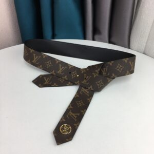 Louis Vuitton Tie The Knot Belt Monogram Canvas, LV Women Belt M0244U