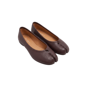 Maison Margiela Tabi Ballerinas Brown For Women S58WZ0127P3753T2358