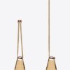 Saint Laurent Mini Manon In Raffia And Aged Vegetable-Tanned Beige For Women 9.1 Inches/ 23 Cm 774269GAAED9051 - Image 5