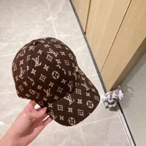 Alternative view of Louis Vuitton Monogram Pattern Cap Brown For Women