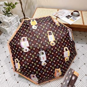 Louis Vuitton Monogram Printed Umbrella Brown
