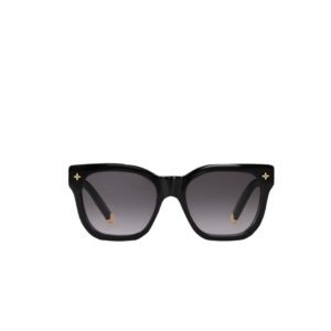 Louis Vuitton My Monogram Square Sunglasses Black For Women Z1523W