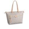 Louis Vuitton Lena MM Damier Azur Canvas For Women, Women’s Handbags, Shoulder Bags 11.8in/30cm LV N44040