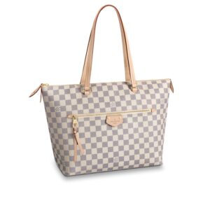 Louis Vuitton Lena MM Damier Azur Canvas For Women, Women’s Handbags, Shoulder Bags 11.8in/30cm LV N44040