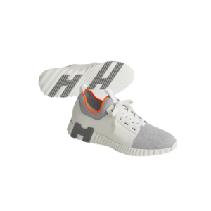Hermes Depart Slip-On Sneakers Blanc/ Grey For Men H232822ZHG1410