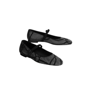 Hermes Light Ballet Flats Noir For Women H252057Z 02360