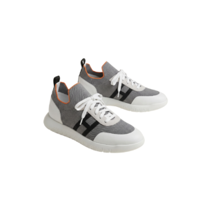 Hermes Depart Sneakers Grey/ White For Men