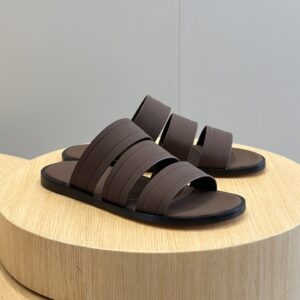 Alternative view of Loro Piana Naha Sandal Dark Brown For Men FAN8776